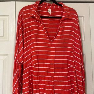 Orange Free People long sleeve top